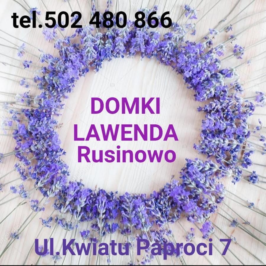 Domki Letniskowe Lawenda 鲁斯诺沃 外观 照片